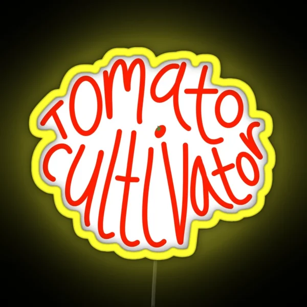 TOMATO CULTIVATOR RGB Neon Sign