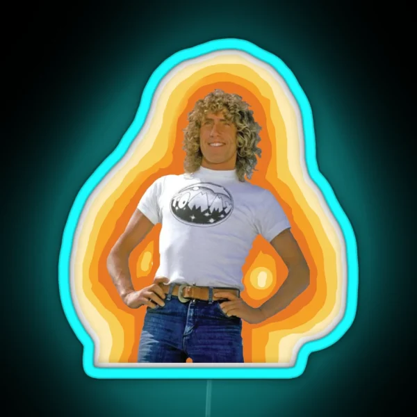 Tommy S Main Character Moment RGB Neon Sign
