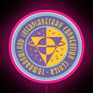 Tomorrowland Interplanetary Convention Center RGB Neon Sign