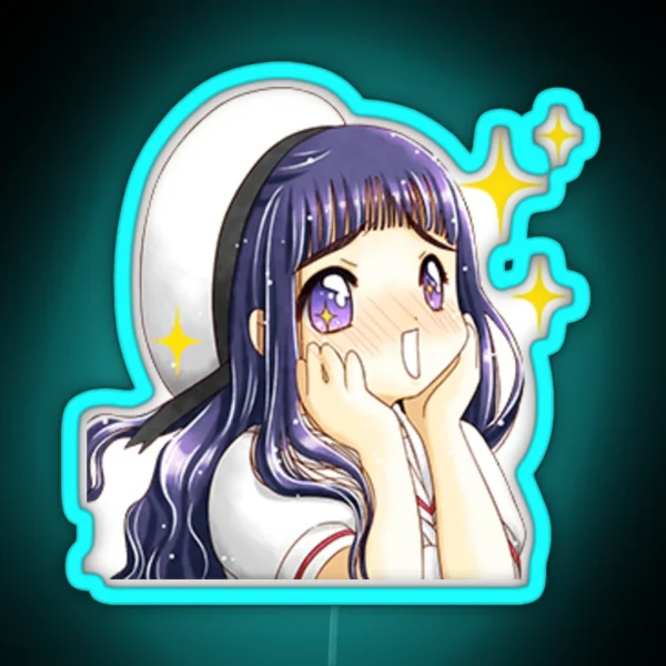 Tomoyo Daidouji RGB Neon Sign