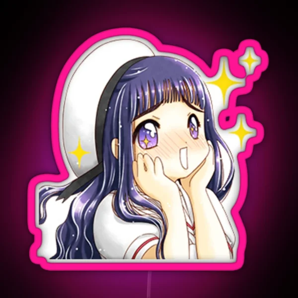 Tomoyo Daidouji RGB Neon Sign