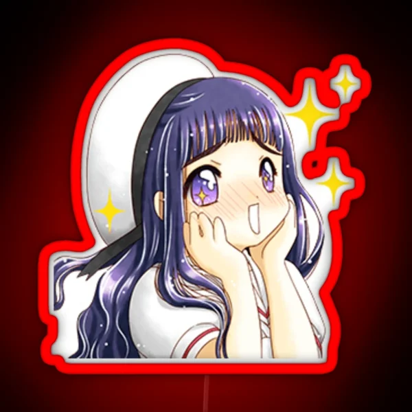 Tomoyo Daidouji RGB Neon Sign