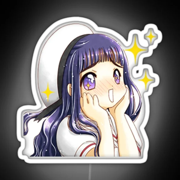 Tomoyo Daidouji RGB Neon Sign