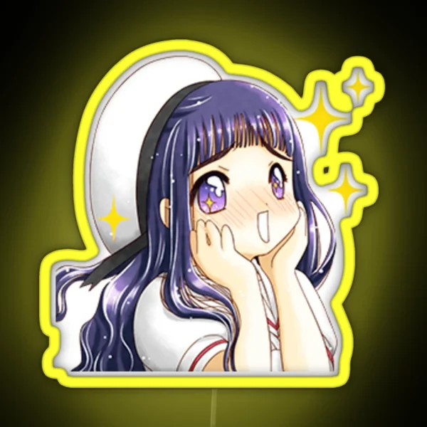 Tomoyo Daidouji RGB Neon Sign