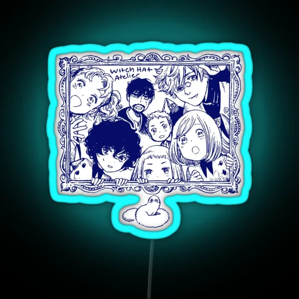 Tongari Boushi No Atelier Witch Hat Atelier RGB Neon Sign