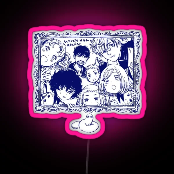 Tongari Boushi No Atelier Witch Hat Atelier RGB Neon Sign