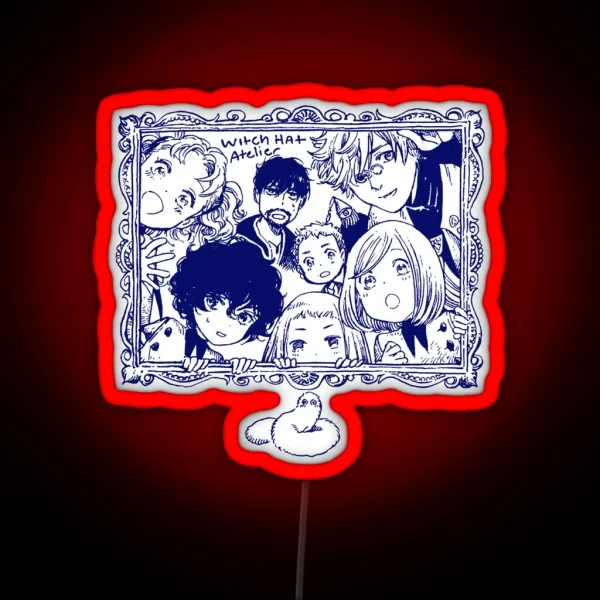 Tongari Boushi No Atelier Witch Hat Atelier RGB Neon Sign