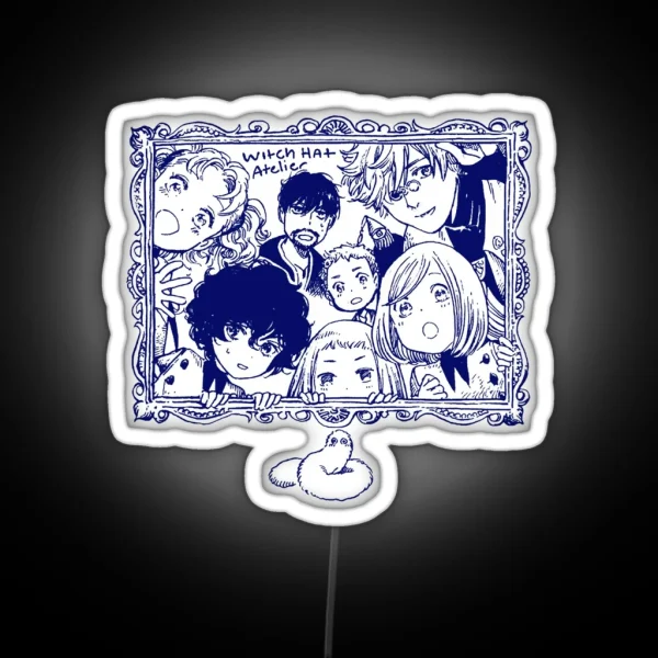 Tongari Boushi No Atelier Witch Hat Atelier RGB Neon Sign