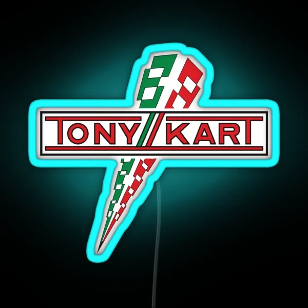 Tony Kart RGB Neon Sign
