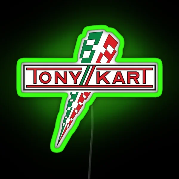 Tony Kart RGB Neon Sign