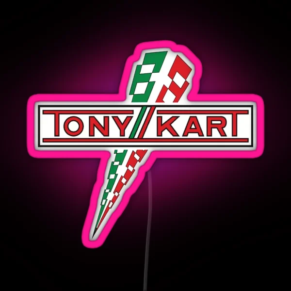 Tony Kart RGB Neon Sign