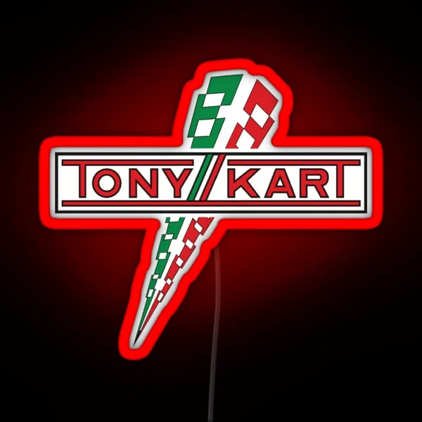 Tony Kart RGB Neon Sign