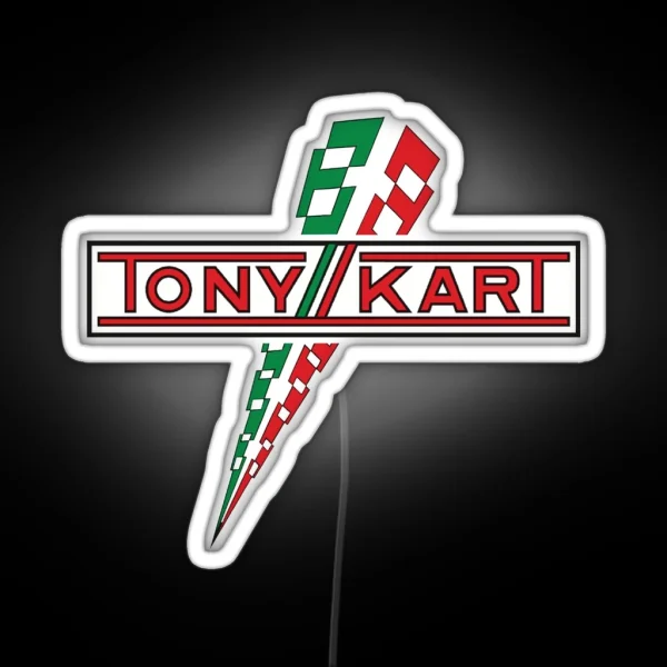 Tony Kart RGB Neon Sign