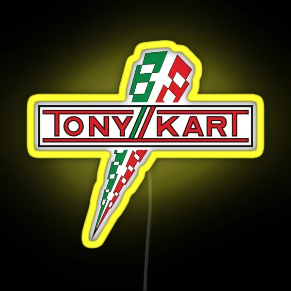 Tony Kart RGB Neon Sign