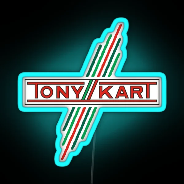 Tony Kart RGB Neon Sign