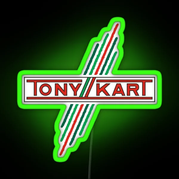 Tony Kart RGB Neon Sign