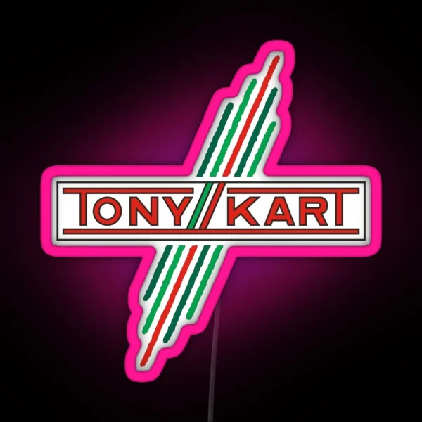 Tony Kart RGB Neon Sign