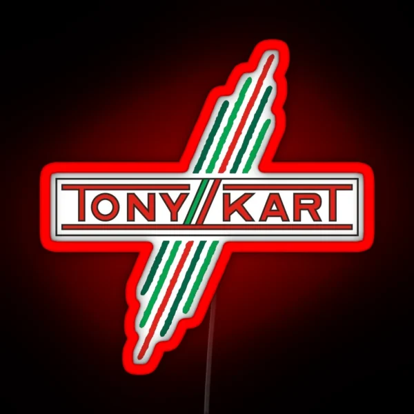 Tony Kart RGB Neon Sign