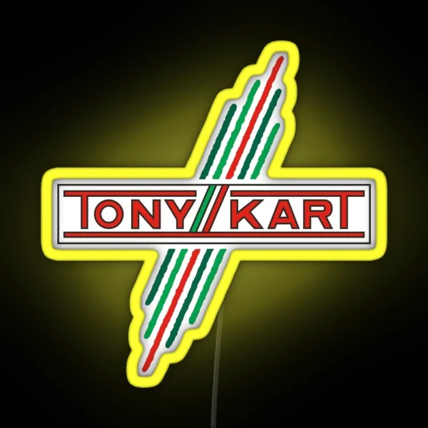 Tony Kart RGB Neon Sign