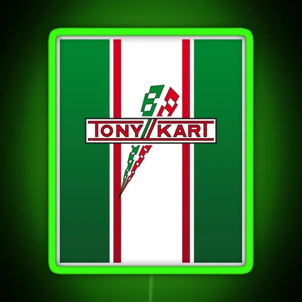 Tony Kart RGB Neon Sign