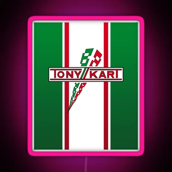 Tony Kart RGB Neon Sign