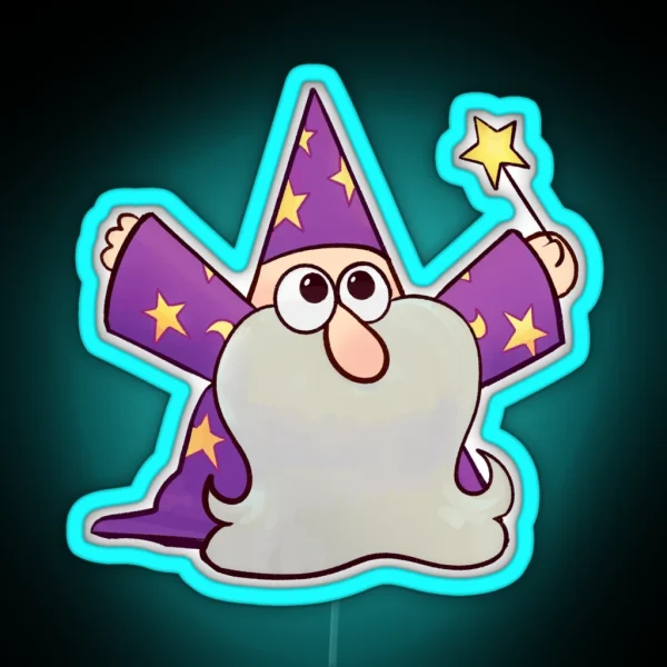 Tony The Tiny Wizard 1 RGB Neon Sign