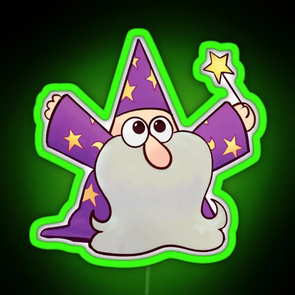 Tony The Tiny Wizard 1 RGB Neon Sign
