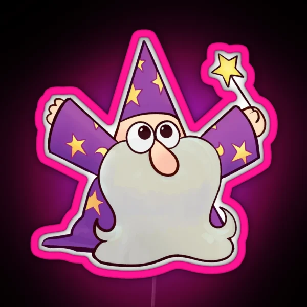 Tony The Tiny Wizard 1 RGB Neon Sign