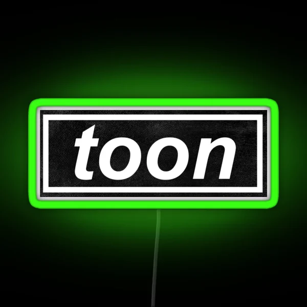 Toon Army RGB Neon Sign