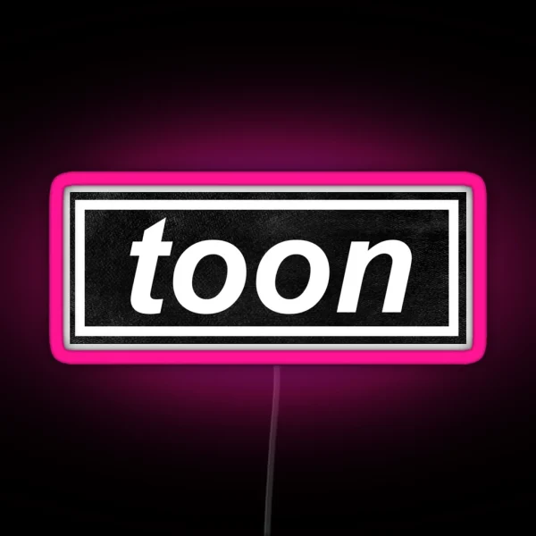 Toon Army RGB Neon Sign