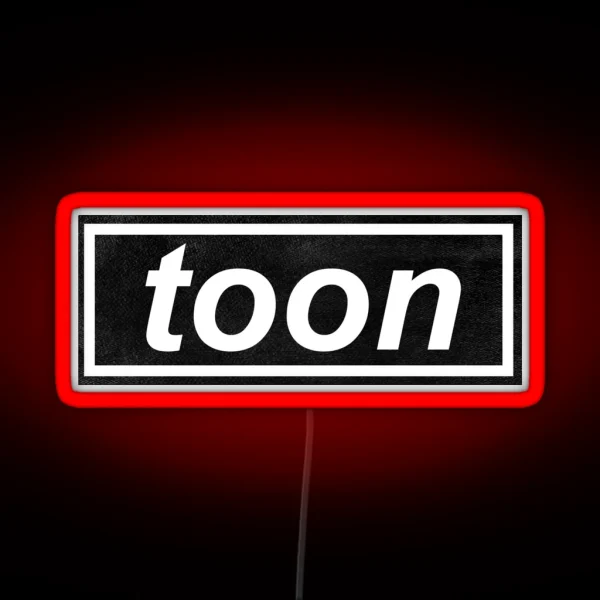 Toon Army RGB Neon Sign