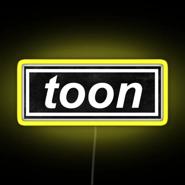 Toon Army RGB Neon Sign