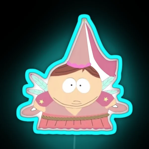 Tooth Fairy Cartman RGB Neon Sign