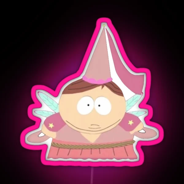 Tooth Fairy Cartman RGB Neon Sign
