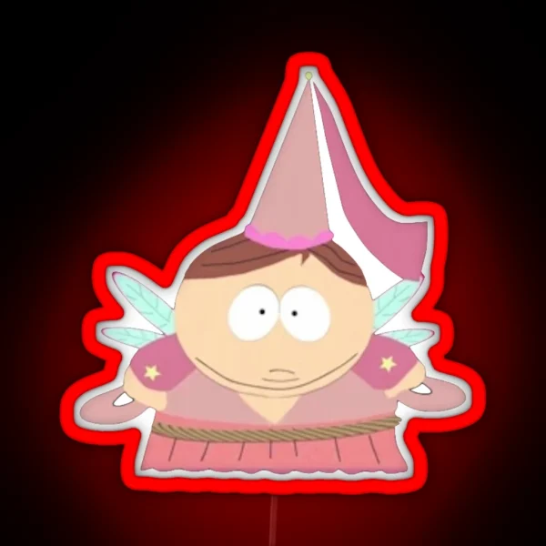 Tooth Fairy Cartman RGB Neon Sign