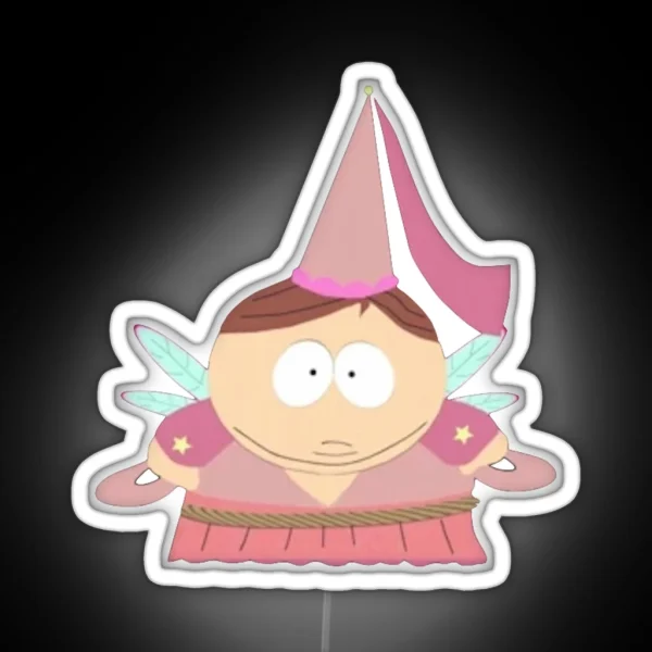 Tooth Fairy Cartman RGB Neon Sign