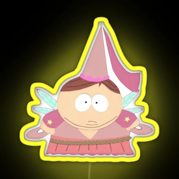 Tooth Fairy Cartman RGB Neon Sign