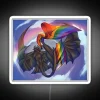 Toothless Rainbow Pride 2024 RGB Neon Sign