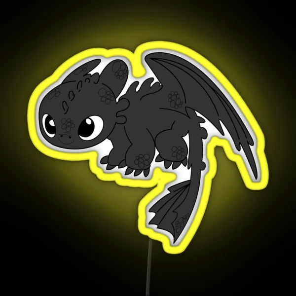 Toothless RGB Neon Sign