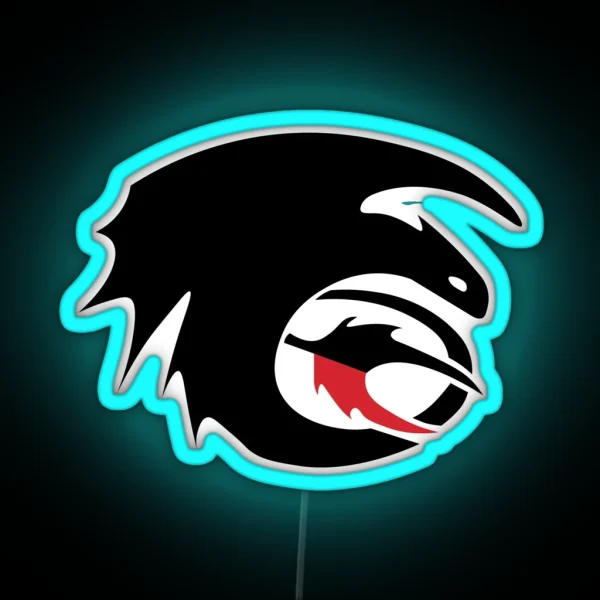 Toothless RGB Neon Sign