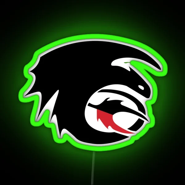 Toothless RGB Neon Sign