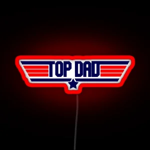 Top Dad RGB Neon Sign