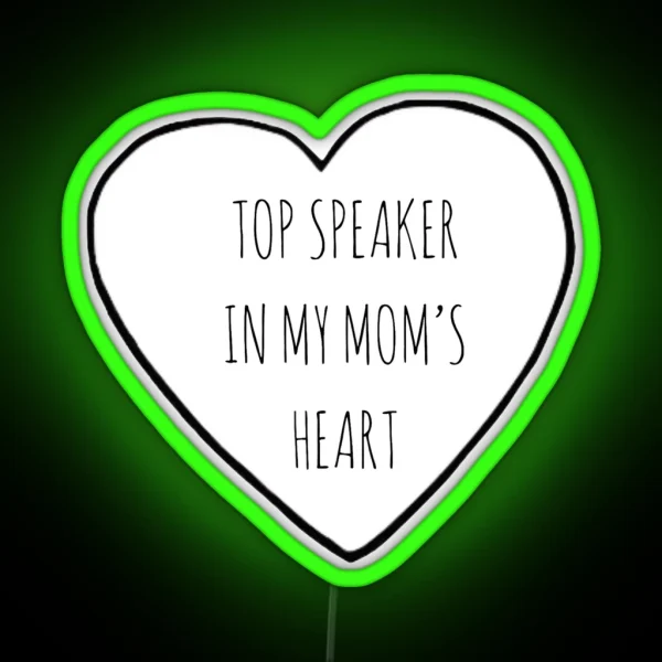 Top Speaker RGB Neon Sign