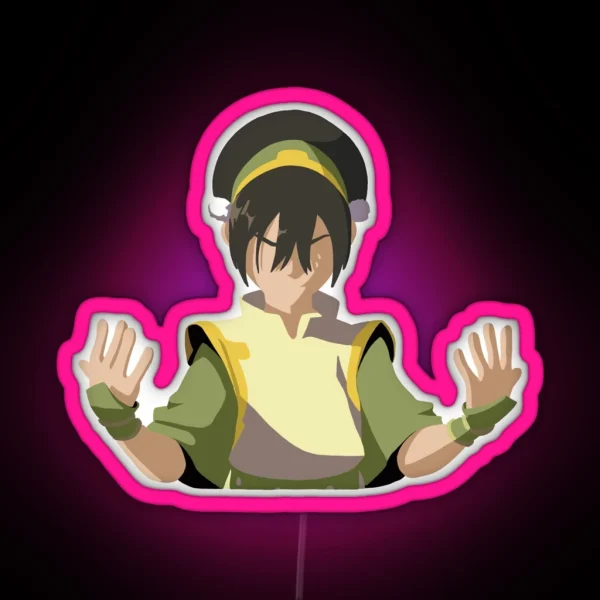 Toph Beifong RGB Neon Sign