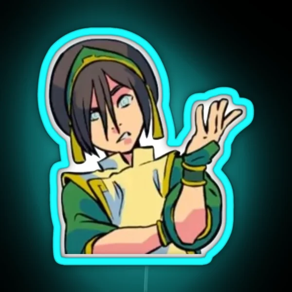 Toph Beifong RGB Neon Sign
