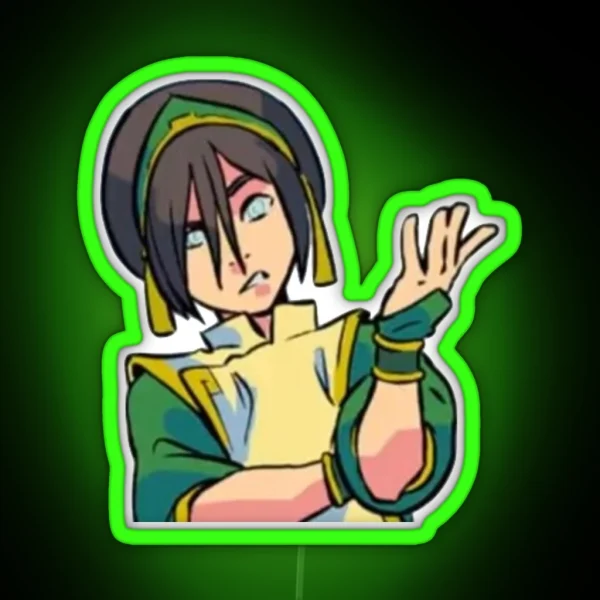 Toph Beifong RGB Neon Sign