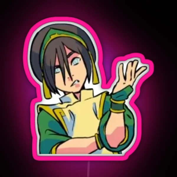 Toph Beifong RGB Neon Sign