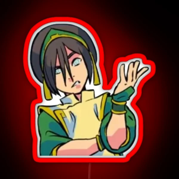 Toph Beifong RGB Neon Sign