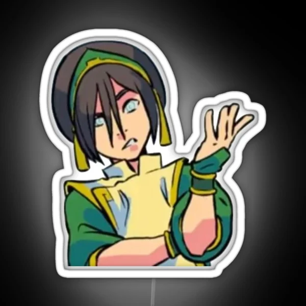 Toph Beifong RGB Neon Sign