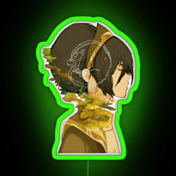 Toph Beifong RGB Neon Sign